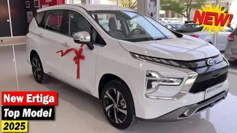 Maruti Suzuki Ertiga 2025, Maruti Ertiga Hybrid Review, Maruti Ertiga 48 KM/L Mileage, Maruti Ertiga 7-Seater Car, Maruti Ertiga ADAS Features, Maruti Ertiga Sunroof, Maruti Ertiga Digital Cockpit, Best MPV India 2025, Affordable Hybrid Cars India, Maruti Ertiga Price & Features